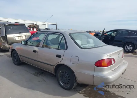 2000 Toyota Corolla Ce из США, поврежденный, VIN 1NXBR12EXYZ337319